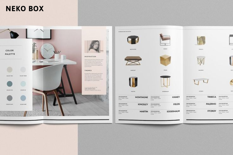 Thiết kế và in Catalogue